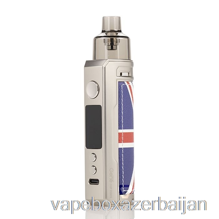 Vape Azerbaijan VOOPOO DRAG X 80W Pod Mod Kit Silver Knight